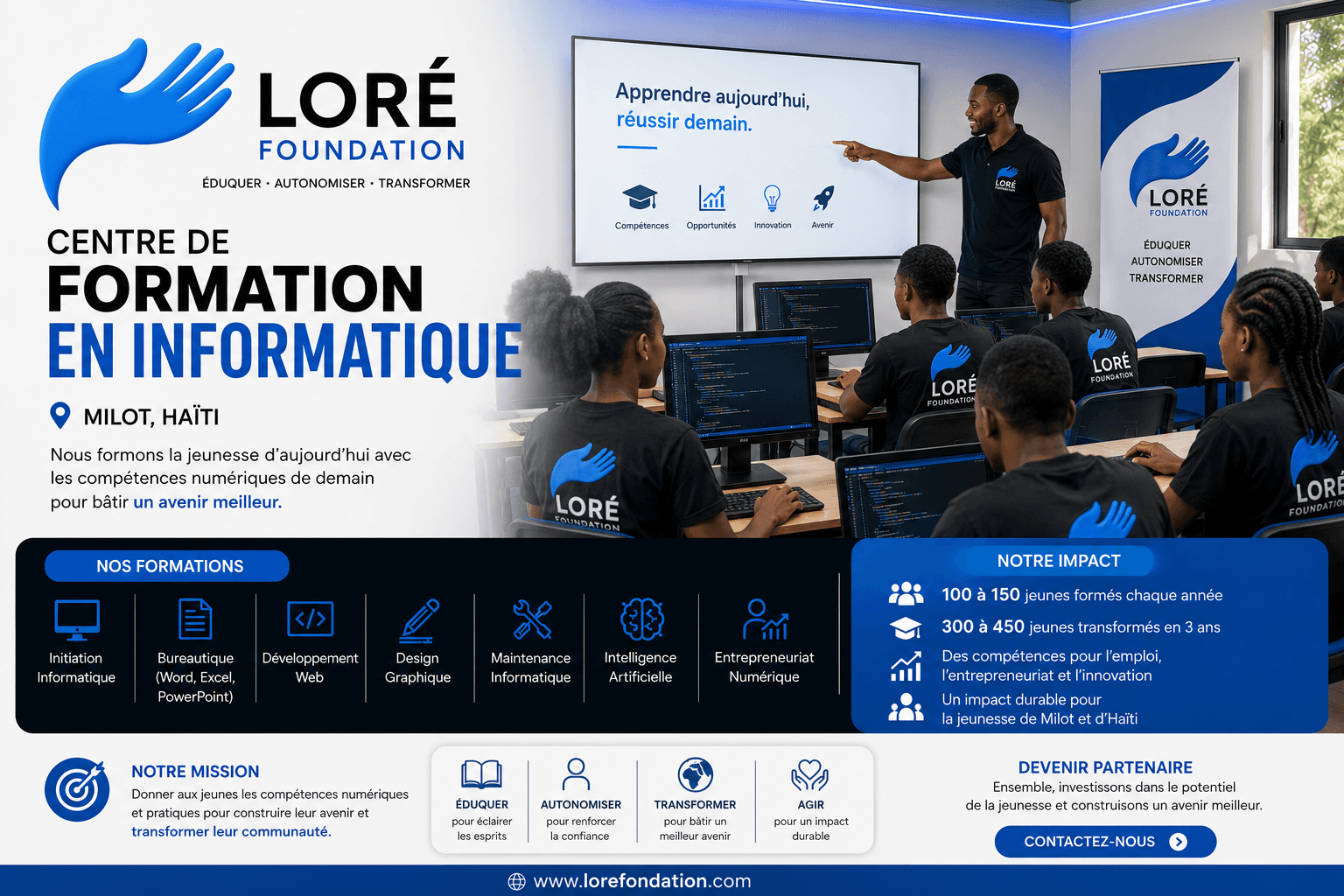 Centre de Formation en Informatique de Milot